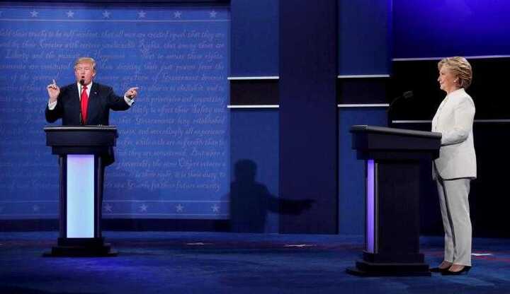 Trực tiếp tranh luận bầu cử Tổng thống Mỹ lần cuối: Donald Trump đối đầu Hillary Clinton