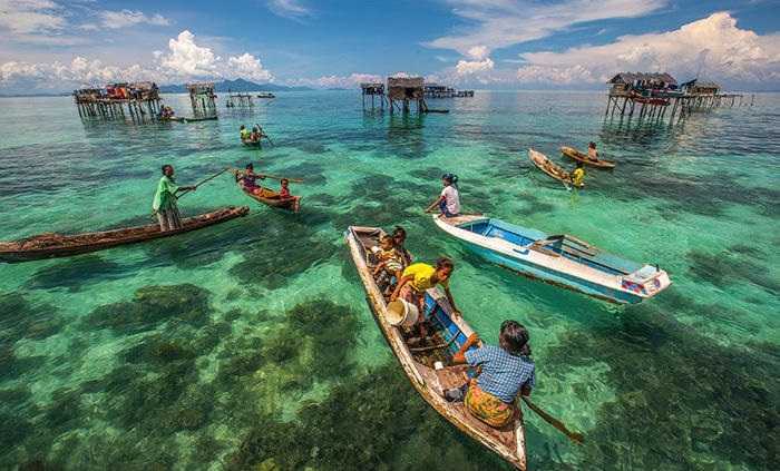 Vẻ đẹp lặng người nơi bộ tộc du mục trên biển Indonesia sinh sống