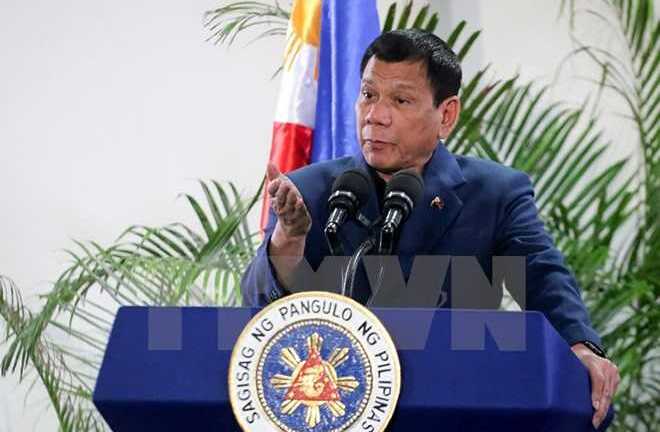Tổng thống Philippines khẳng định duy trì đồng minh quân sự với Mỹ