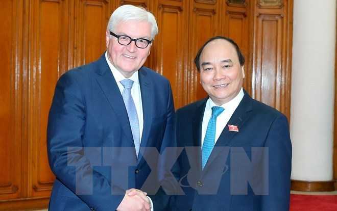 Thủ tướng Nguyễn Xuân Phúc tiếp Bộ trưởng Ngoại giao Đức