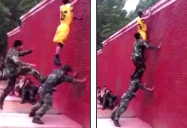 Video: Thán phục kỹ năng vượt tường 4 m chỉ trong 7 giây của lính cứu hỏa