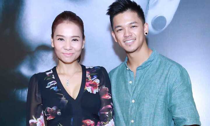 Thu Minh diện đầm trễ cổ gợi cảm đến mừng Trọng Hiếu Idol ra mắt MV mới