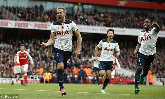 Clip bàn thắng Arsenal 1-1 Tottenham