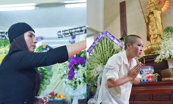 Phi Nhung – Phương Thanh rơi nước mắt viếng nghệ sĩ Út Bạch Lan