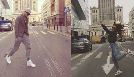 Nhờ những bức ảnh này, fan nhanh chóng nhận ra Hoàng Thùy Linh đi du lịch châu Âu cùng Vĩnh Thụy