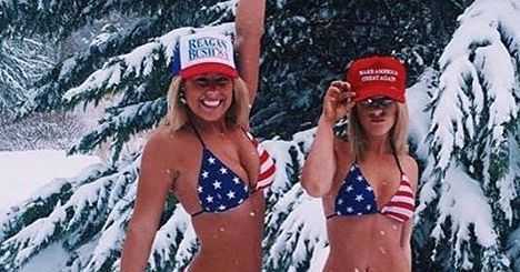 Mỹ nhân đình đám đua nhau mặc gợi cảm mừng Donald Trump chiến thắng