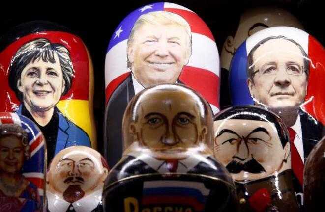 Búp bê truyền thống của Nga phiên bản Donald Trump hút khách