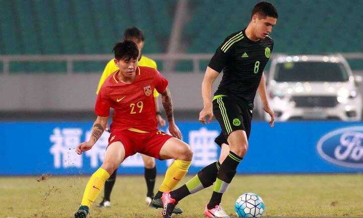 U22 Trung Quốc thua U22 Mexico, bằng điểm U22 Việt Nam