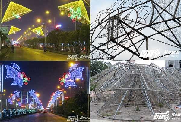 Ảnh: Hải Phòng tháo dỡ 'con đường ánh sáng' 15 tỷ đồng sau 2 năm hoạt động