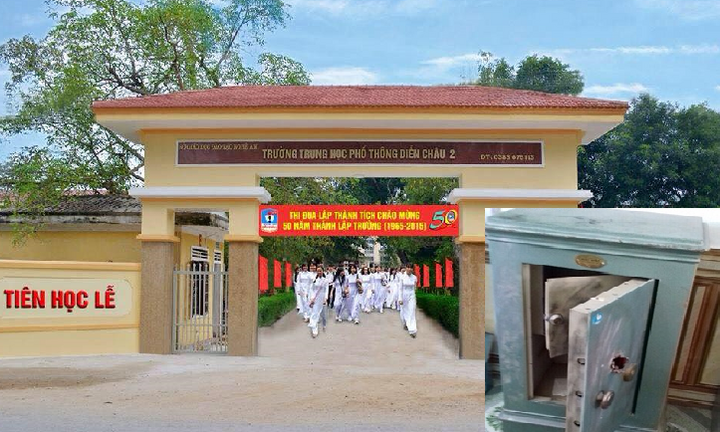 Két sắt trường học chứa gần 1 tỷ đồng 'bốc hơi' trước ngày Nhà giáo Việt Nam