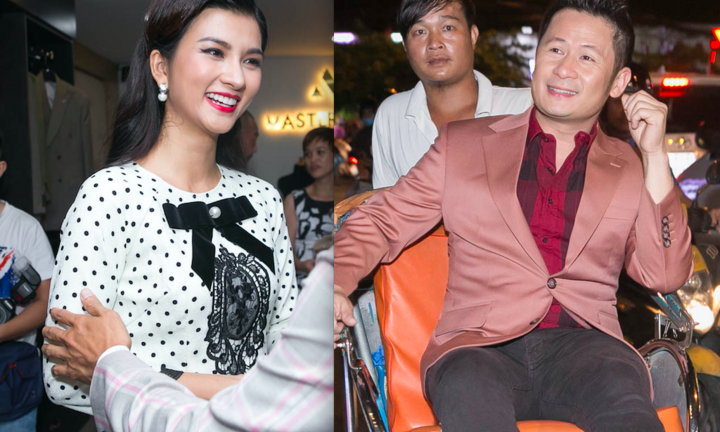 Bằng Kiều, Kim Tuyến 'Tuổi thanh xuân' đi xích lô đến sự kiện