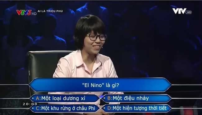 Hiện tượng El Nino mà thí sinh Ai là triệu phú nhầm lẫn là gì?