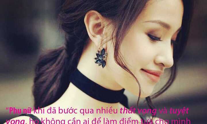 Vân Hugo đã luôn là một người phụ nữ mạnh mẽ như thế này đây