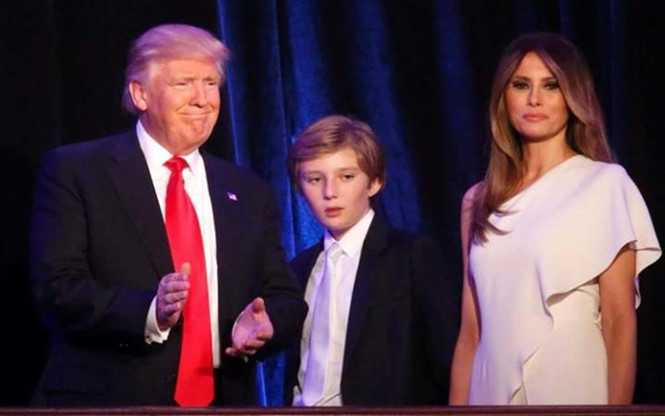 Con trai ông Donald Trump không chuyển trường, phụ huynh lo lắng vì vấn đề an ninh