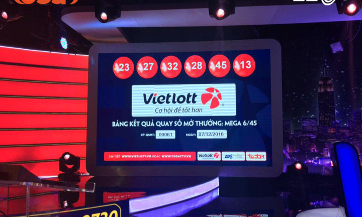 Lại có người trúng xổ số Vietlott 69 tỷ đồng