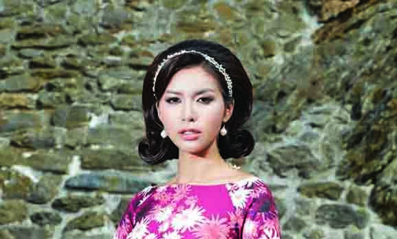 Siêu mẫu Minh Tú hoá thiếu nữ Sài thành thập niên 60 trên đất Pháp