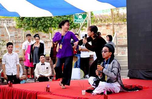 Sinh viên Thủ đô diễn kịch xóa bỏ định kiến giới