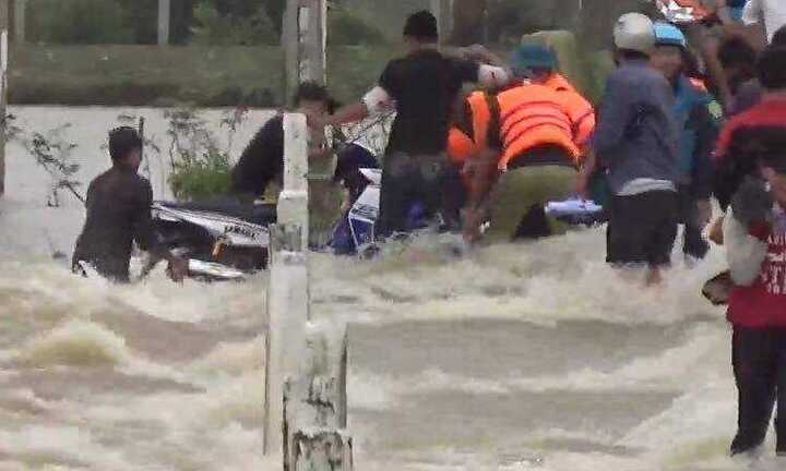 Tìm thấy 3 thi thể bị lũ cuốn trôi tại Bình Định