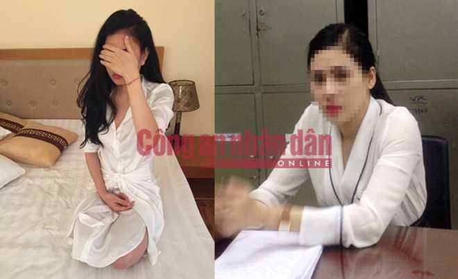 Bắt quả tang Á khôi bán dâm nghìn đô trong khách sạn