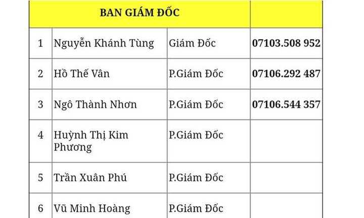 Thừa phó giám đốc, vẫn bổ sung thêm vụ phó 26 tuổi