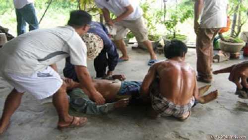 Đưa lợn đi tránh lũ, người đàn ông bị điện giật chết tại chỗ