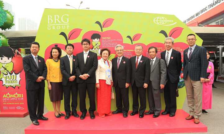 Ra mắt táo tươi chính gốc Aomori từ Nhật Bản