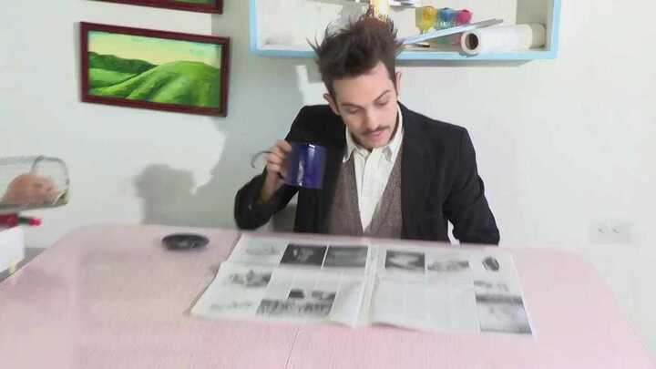 Cười vỡ bụng clip đọc báo theo phong cách 'quý tộc'