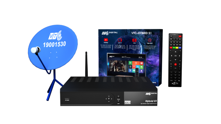 Đầu thu VTC Hybrid S1 hội tụ công nghệ xem truyền hình tiên tiến