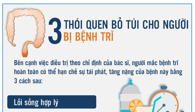 Những người bị bệnh trĩ nên làm theo những cách đơn giản này