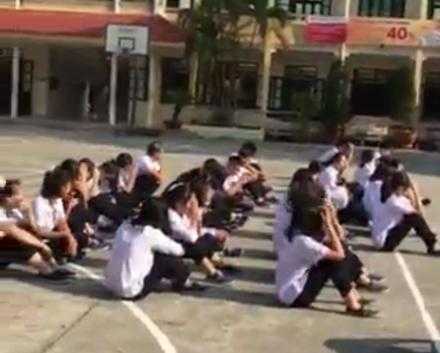 Rùng mình với những hình phạt của giáo viên với học sinh trong năm 2016