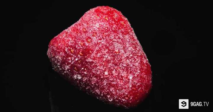 Cận cảnh quá trình rã đông rau củ quả siêu mãn nhãn