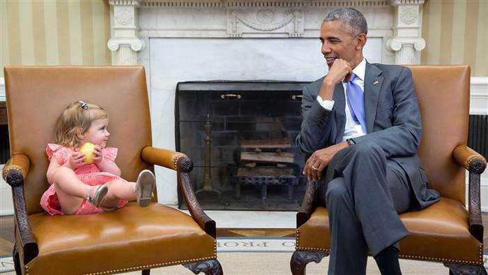 Những khoảnh khắc đẹp nhất của Tổng thống Obama trong năm 2016