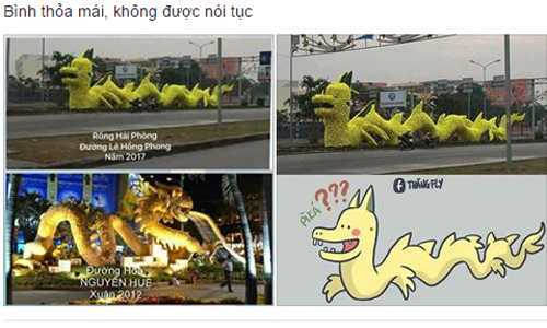 Hải Phòng chỉ đạo tháo dỡ mô hình ‘con vật lạ’ gây xôn xao