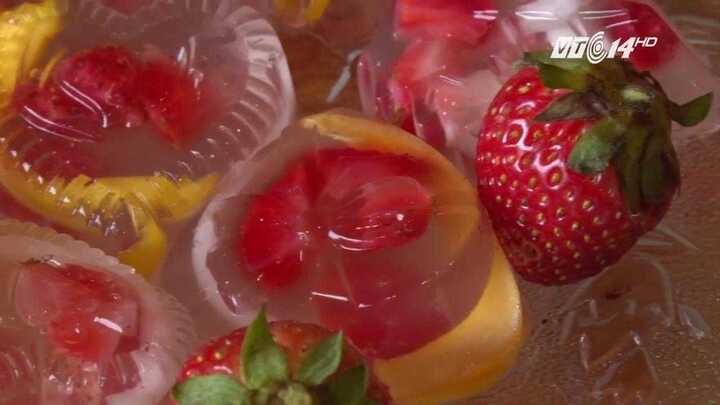 Cách làm rau câu trái cây thanh mát, bổ dưỡng ngày Tết