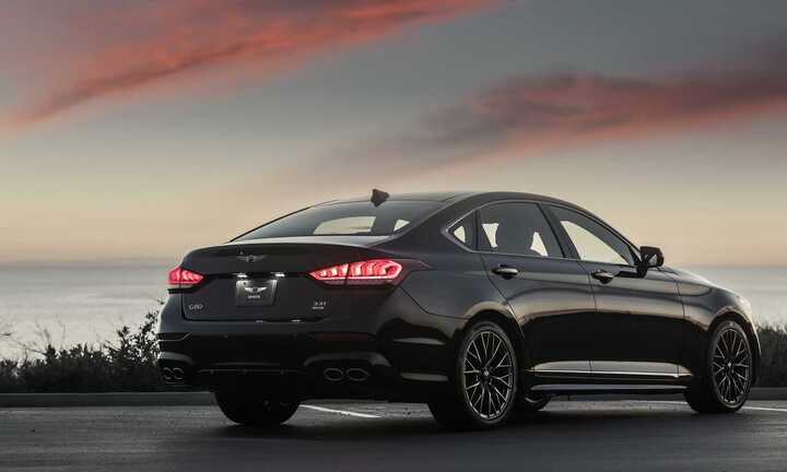 Ảnh đẹp như mơ của siêu xe Genesis G80 Sport 2018