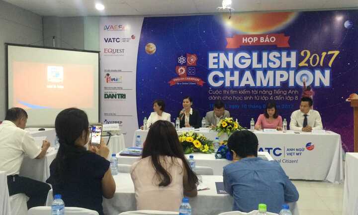 Hàng loạt điểm mới cuộc thi English Champion 2017