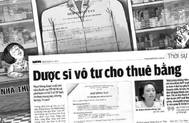 Vụ dược sĩ cho thuê bằng: Vắng dược sĩ, nhà thuốc lắm vi phạm