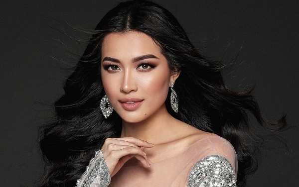 Lệ Hằng khoe vẻ đẹp tựa nữ thần trong trang phục dạ hội thi ‘Miss Universe’