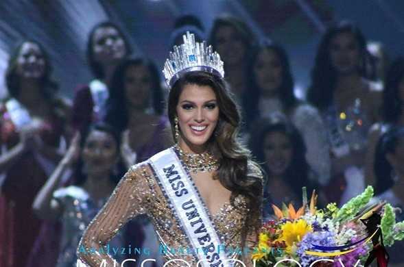 Khoảnh khắc Hoa hậu Pháp đăng quang Hoa hậu Hoàn vũ 2016