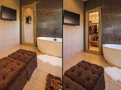 Tiết lộ về xây dựng gian phòng bí mật cất đồ quý giá cho giới đại gia