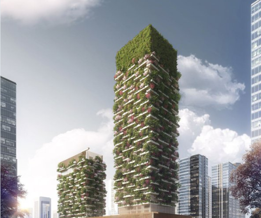 Kỳ lạ tòa nhà biết 'thở' giữa trung tâm thành phố