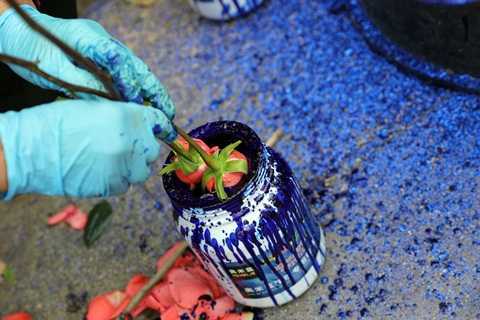 Hé lộ cách tạo hoa hồng xanh có giá đắt gấp đôi hoa hồng đỏ