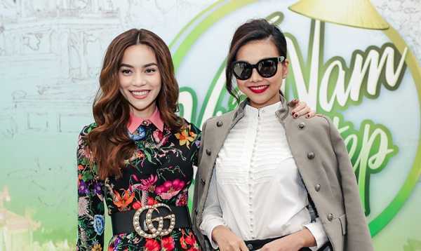 Hồ Ngọc Hà và Thanh Hằng ‘tay trong tay’ nổi bật giữa dàn sao