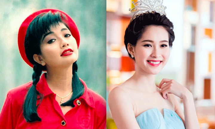 Hai Hoa hậu Việt xinh đẹp cùng tên và cuộc đời trái ngược