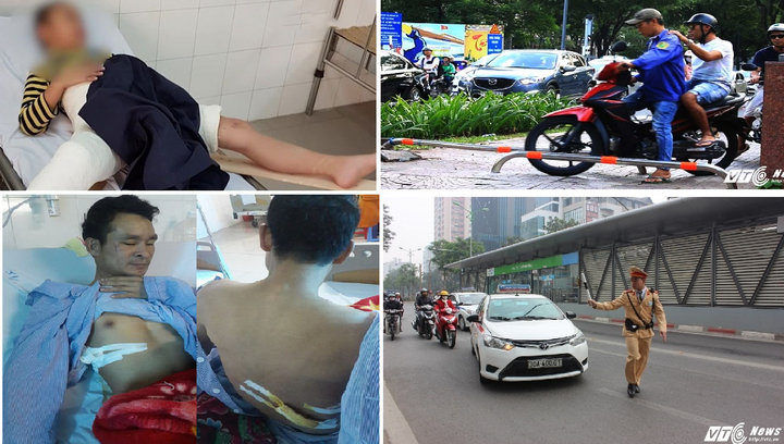 Học sinh bị xe tông gãy chân trong sân trường, người đàn ông bị đâm khi cứu người gặp nạn gây 'bão' mạng