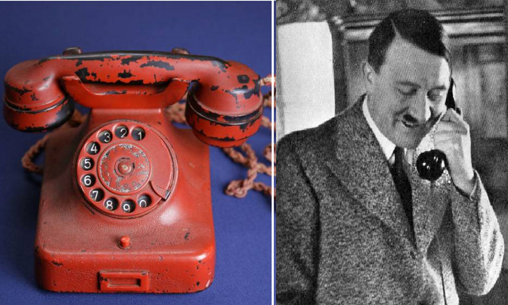 Cận cảnh điện thoại cổ giá hơn 5 tỷ đồng của Hitler