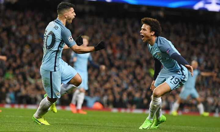 Man City đánh bại AS Monaco trong cơn mưa bàn thắng
