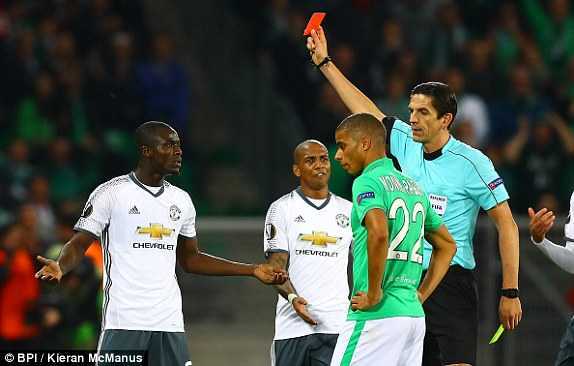 Thi đấu thiếu người, Man Utd vẫn nhẹ nhàng thắng St.Etienne