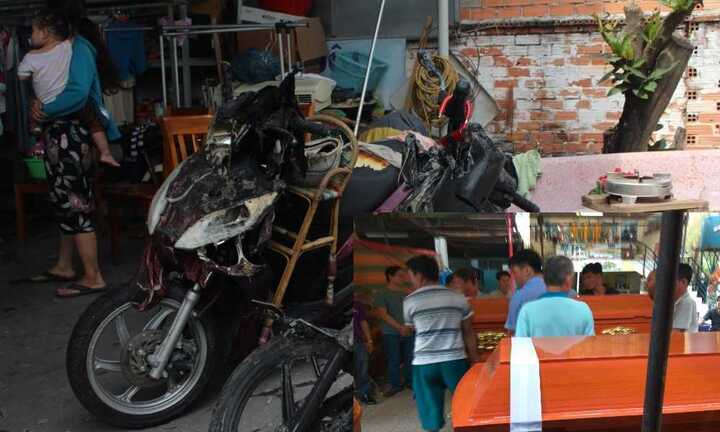 Hiện trường vụ cháy khiến 4 người trong gia đình chết thảm ở Bình Dương