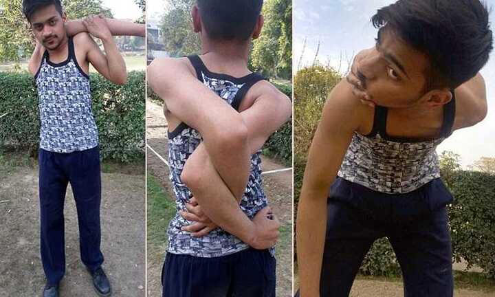 Kinh ngạc xem 'dị nhân' 17 tuổi vặn xoắn vai 360 độ, uốn dẻo siêu phàm